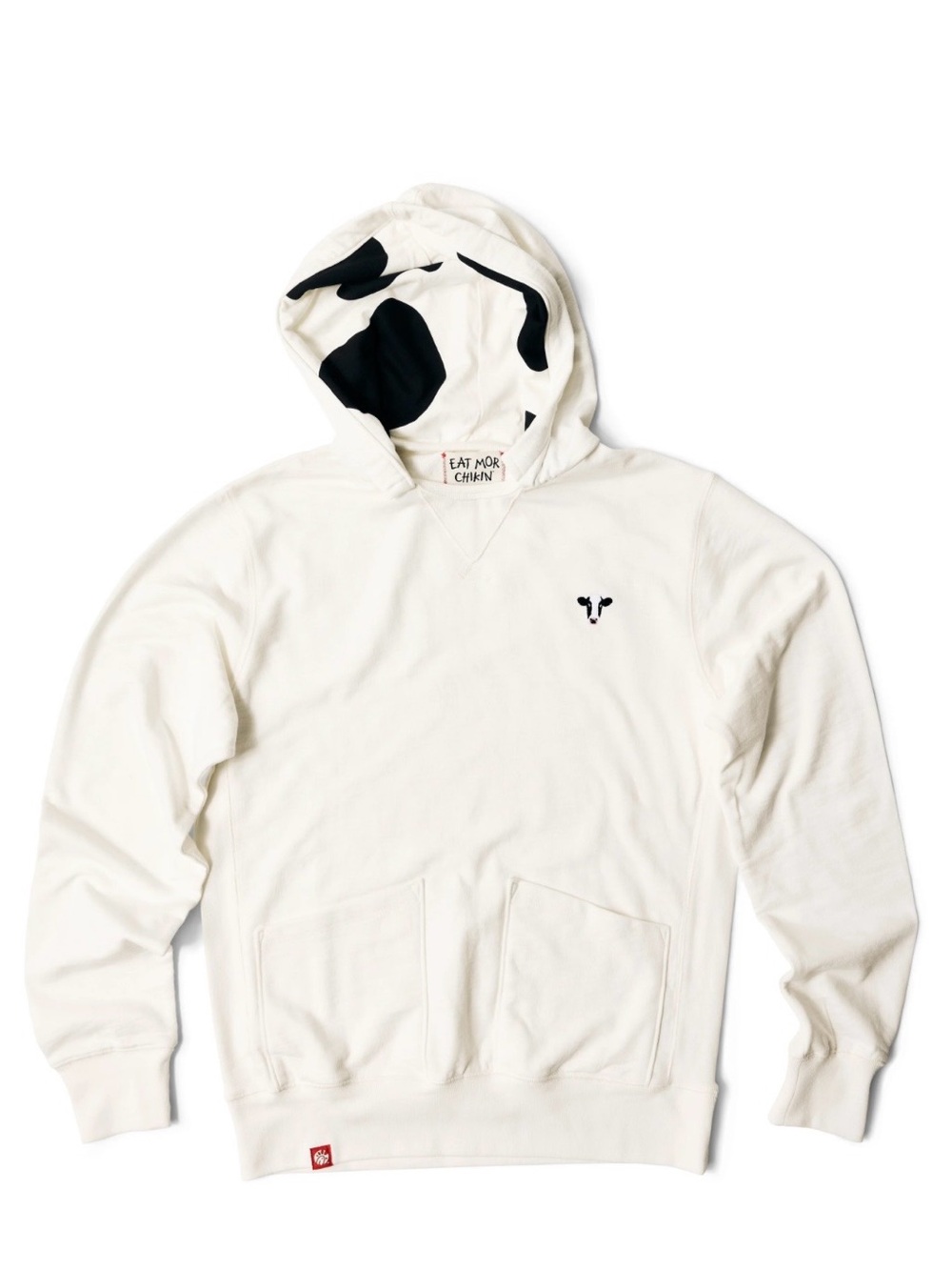 Chick-Fil-A White Hooded Unisex Sweatshirt